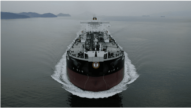 Tsakos Tanker vessel