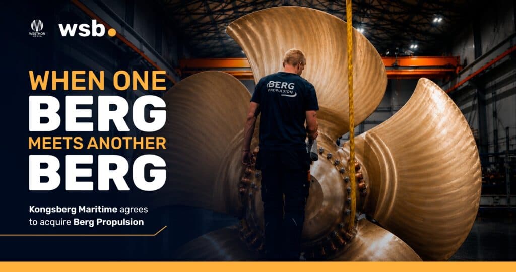 Kongsberg Maritime to acquire Berg Propulsion