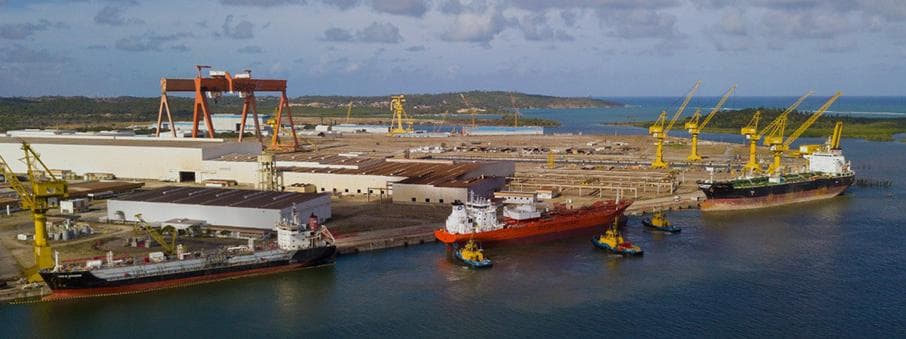 Maersk group advances to the acquisition of South berth Of the Atlântico Sul Shipyard