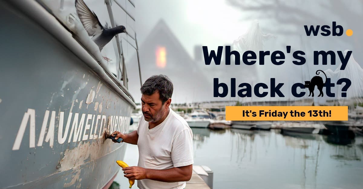 Where’s my black cat? It’s Friday the 13th!
