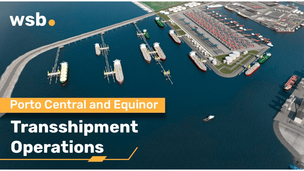 Porto Central and Equinor: transshipment operations