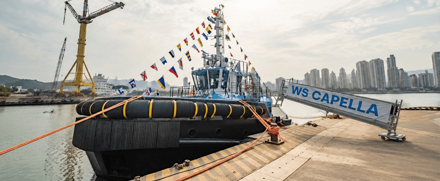 Wilson Sons launches new tugboat