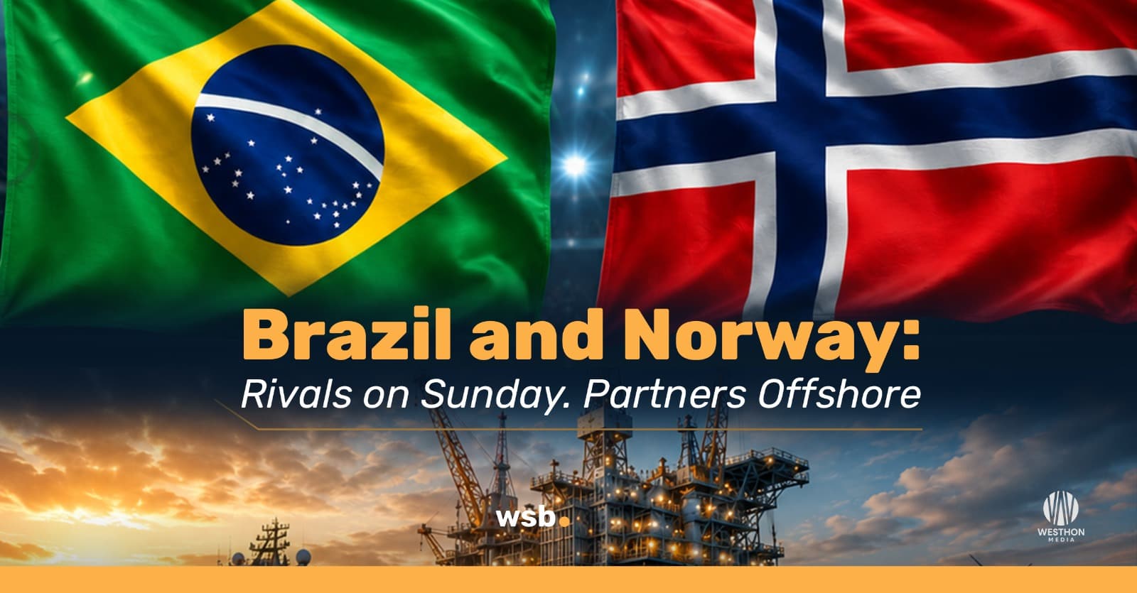 Brazil and Norway: A rivalry on sunday, a partnership every day