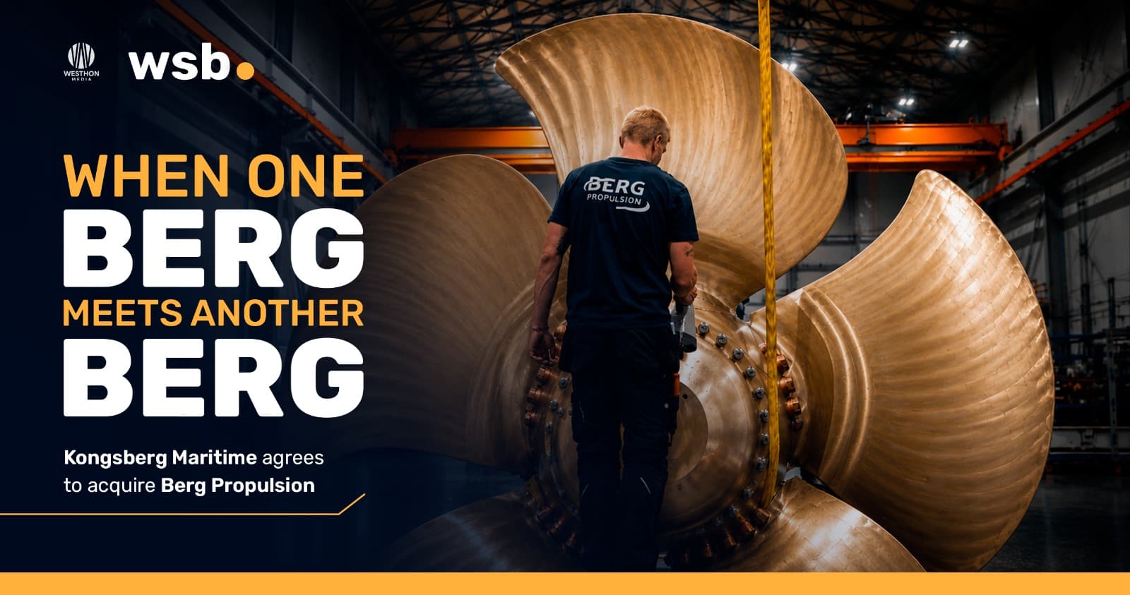 Kongsberg Maritime to acquire Berg Propulsion